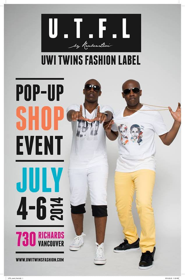 Hello Vancity: Uwi Twins Fashion Label Unveil Musically Inspired Spring/Summer 2014 Collection